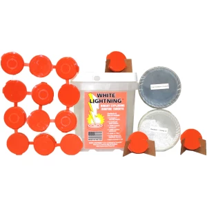 TANNERITE WHT LIGHTNING TRGT KIT