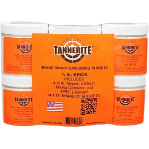 TAN 1/4BR BRICK      1/4LB   16 TARGETS  4 CS
