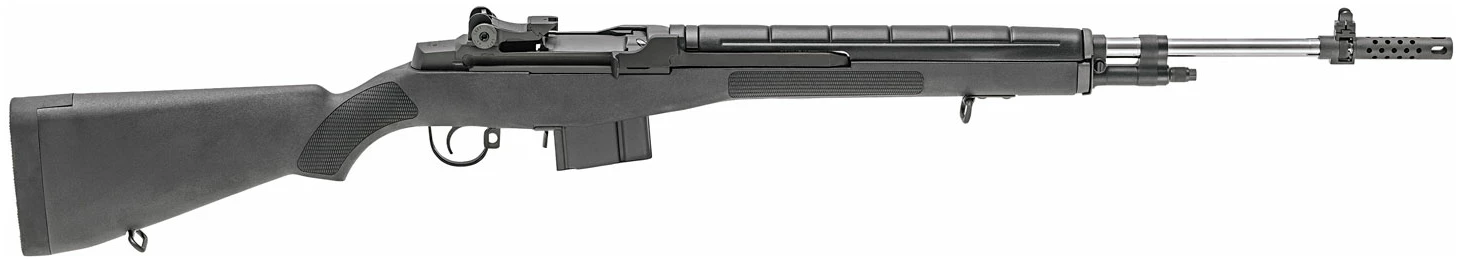 SPRINGFIELD M1A STANDARD LOADED 6.5CR *CA* BLUE SYNTHETIC