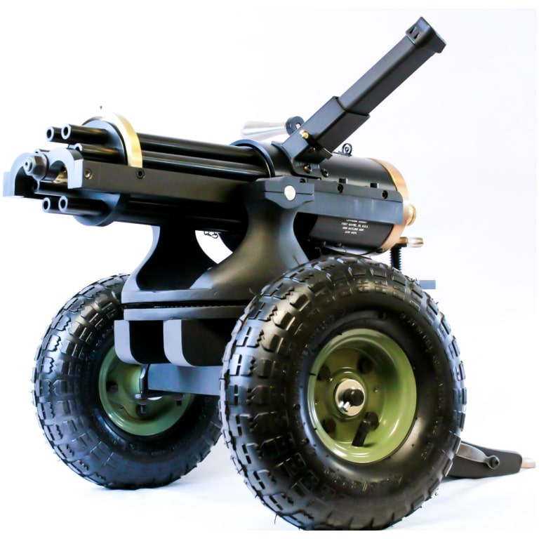 9 MM Hand Crank Gatling Gun - CA Legal