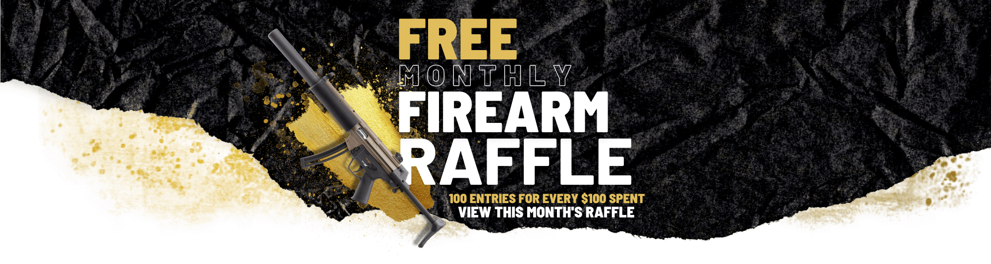 Monthly Firearm Banner (Facebook Cover) (1800 × 924 px) (24 × 4 in)