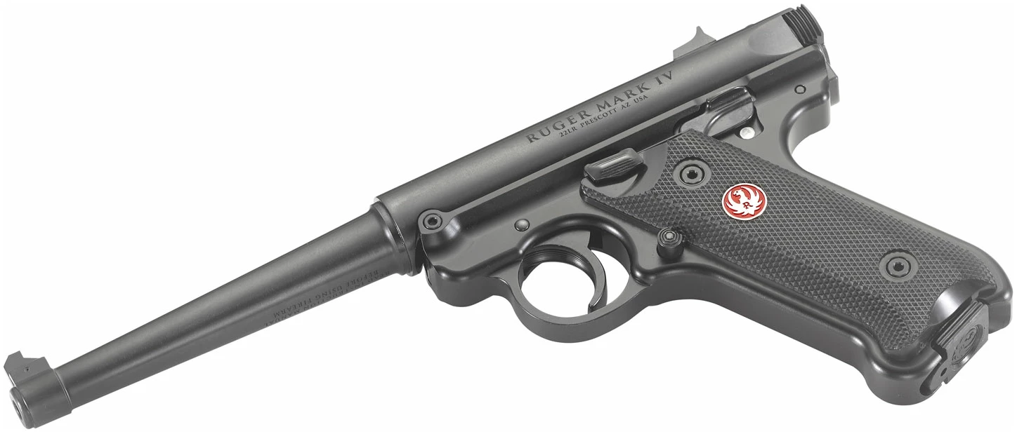 RUGER 40105 MKIV 22LR STD 6IN FS BL - Image 3