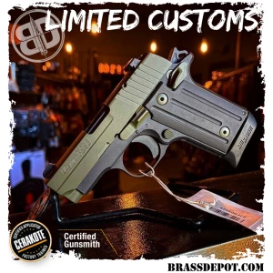 SIG *CA* P238 380 2.7 6R  EXCLUSIVE BD CERAKOTE OD GREEN