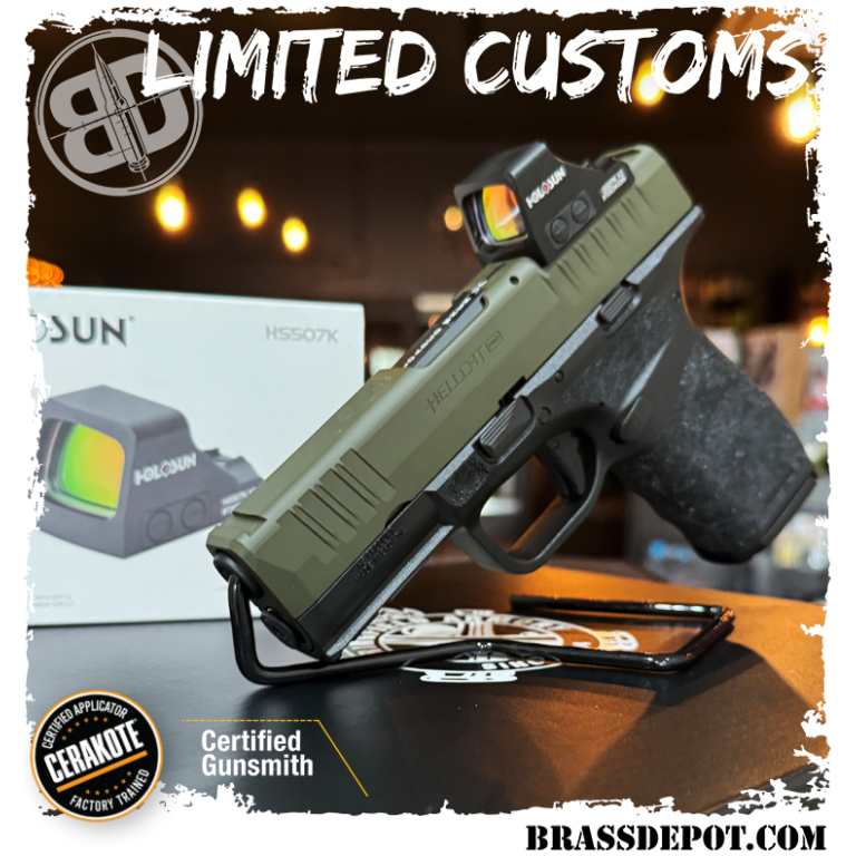 CA Legal - OD Green Cerakoted - Springfield Hellcat Pro OSP  9mm