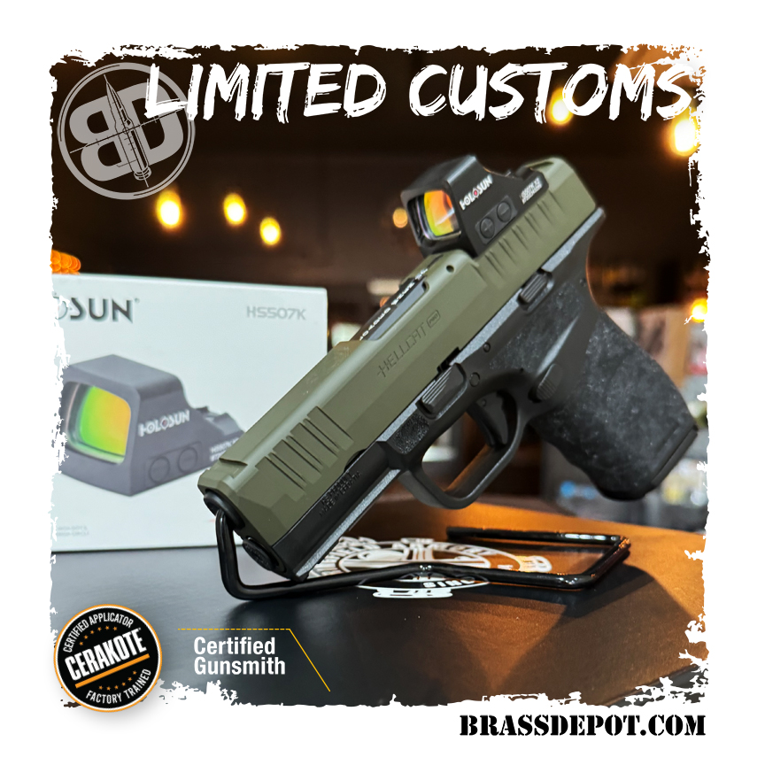 CA Legal - OD Green Cerakoted - Springfield Hellcat Pro OSP  9mm
