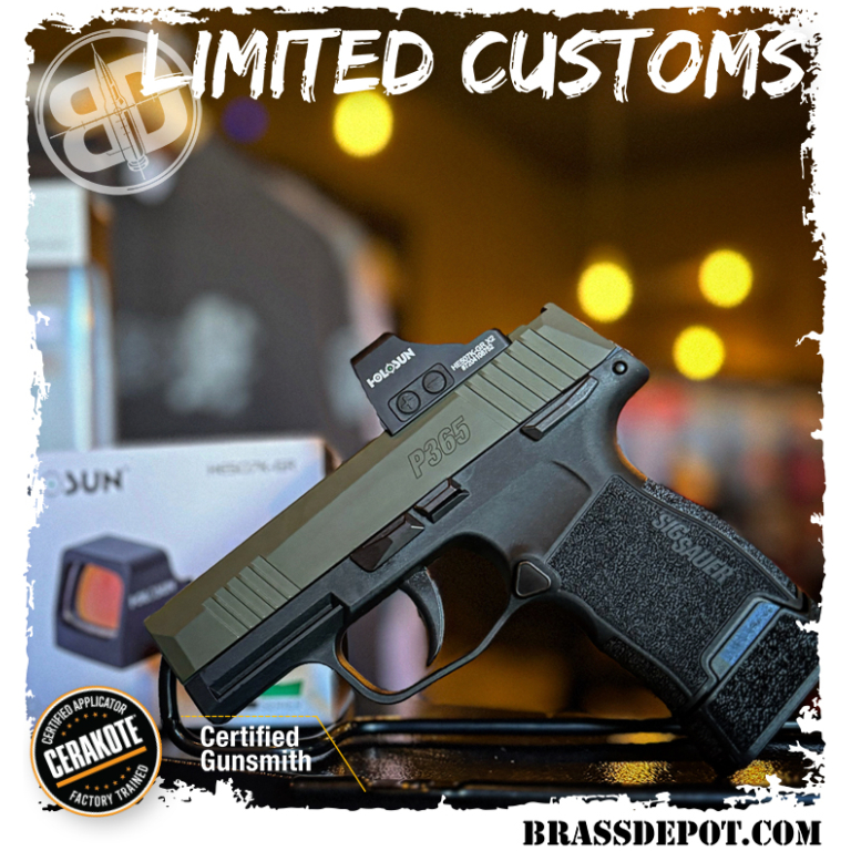 Sig CA Legal P365 9MM CA 365-9-BXR3P-MS-CA 9mm - No Green Dot