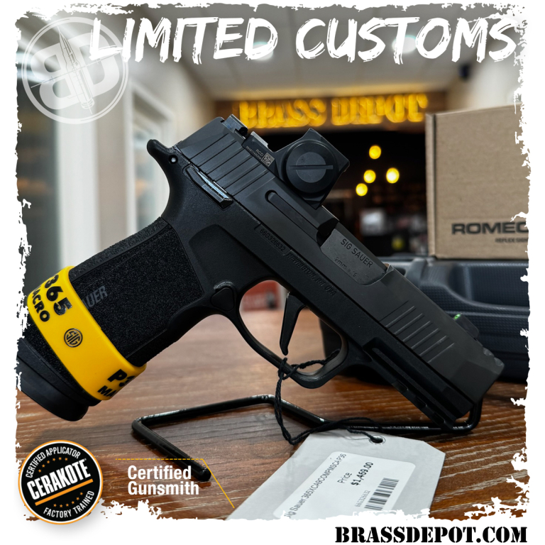 Limited Customs - NEW - Sig Sauer P365 XMacro Comp CA | 3.1" Barrel | 9mm - w/ Red dot