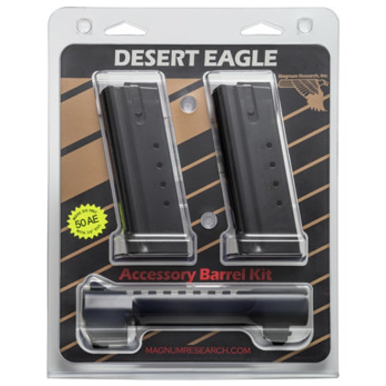 CONVERSION KIT 50AE 6" BLACK INCLUDES TWO MAGAZINES 50 AE Desert Eagle