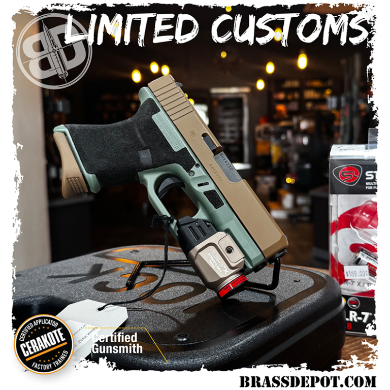 GLOCK 29 G29SF 10M FS *CA 10R Custom Cerakote / stipple