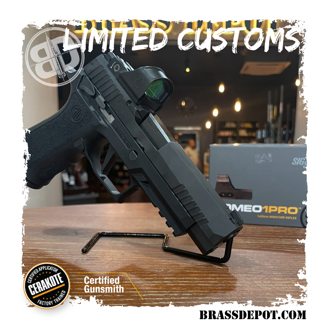 CA legal (Limited Custom) SIG SAUER P320 X-FULL P320XF P320 XF 9MM