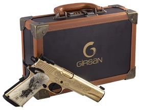 EAA 391093 GIRSAN MC1911 GOLD 38SUP ENGRAVED - Image 4