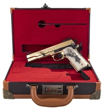EAA 391093 GIRSAN MC1911 GOLD 38SUP ENGRAVED - Image 5