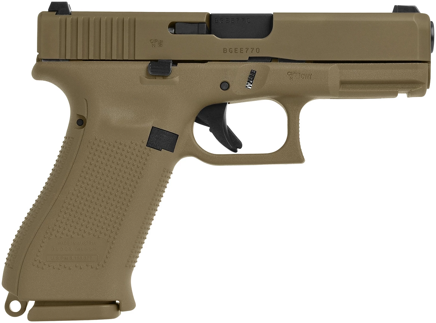 Glock G19X G5 9MM 19+1 4.0" FDE GNS (1)17RD MAG & (2)19RD MAGS 9mm - Image 2