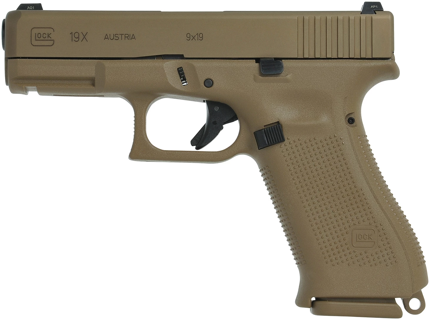 Glock G19X G5 9MM 19+1 4.0" FDE GNS (1)17RD MAG & (2)19RD MAGS 9mm - Image 3