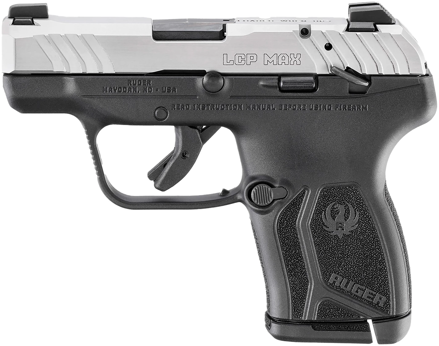 CA Legal Ruger LCP MAX 380ACP SS/POLY SFTY 13754 | LC INDICATOR 380 ACP - Image 3