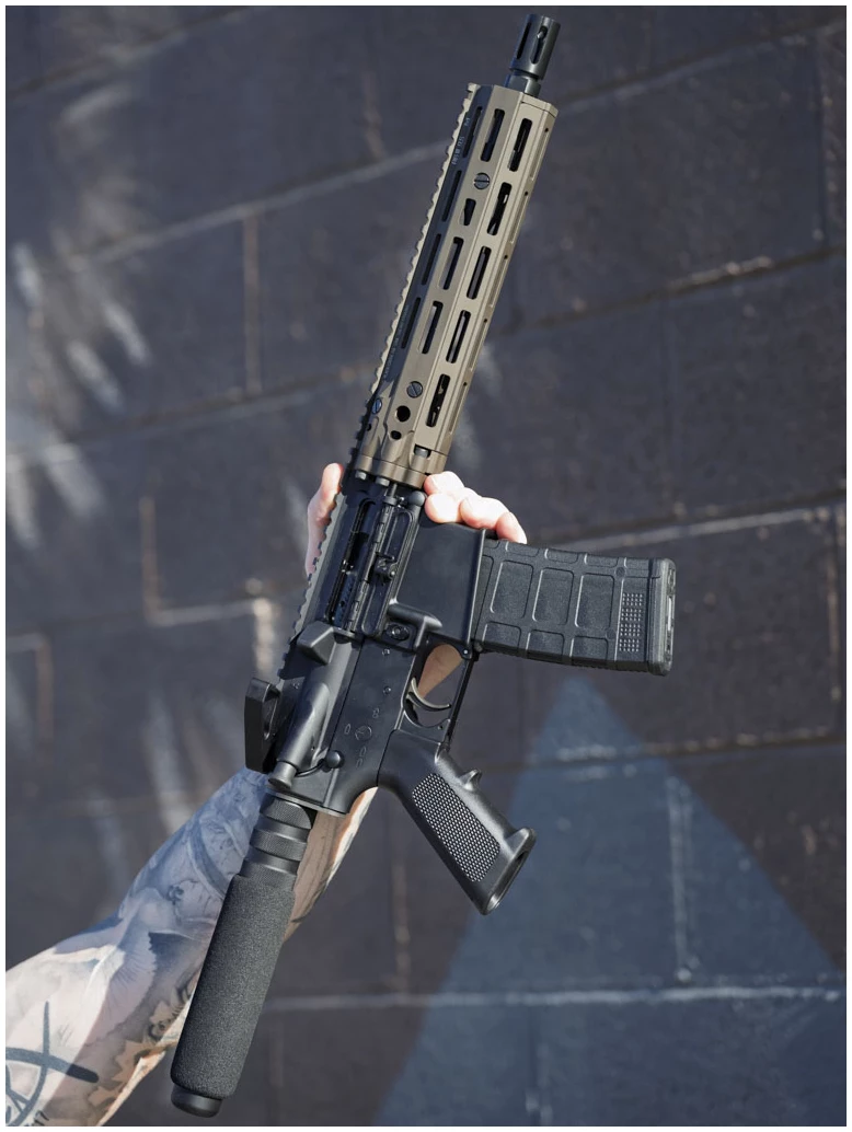 CA Legal - Custom Franklin CA7 w/ Daniel Defense Upper PISTOL 5.56MM 5.56 NATO - Image 10