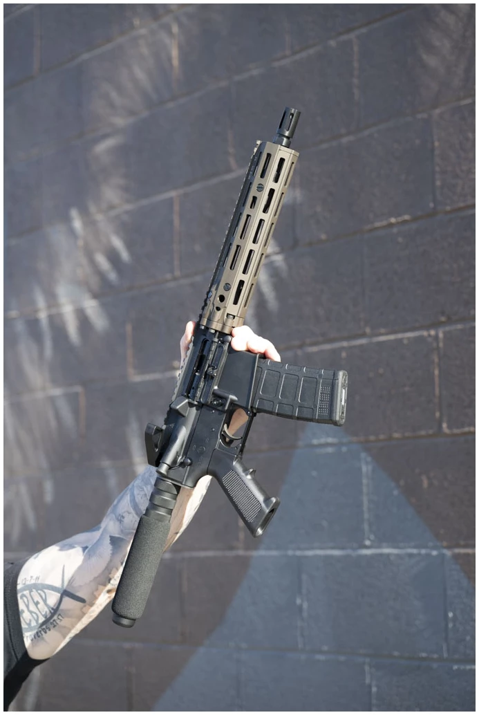 CA Legal - Custom Franklin CA7 w/ Daniel Defense Upper PISTOL 5.56MM 5.56 NATO - Image 9