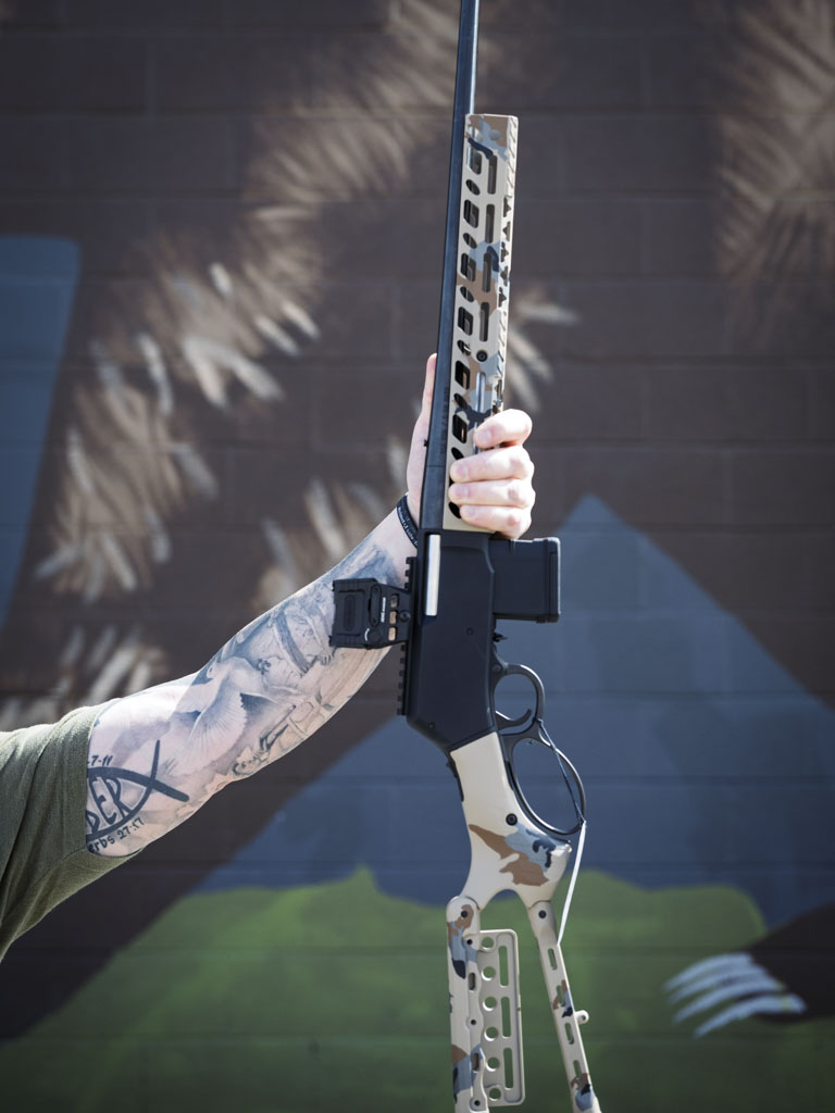 Custom Cerakote w/ Ranger Point - HENRY SUPREME LEVER ACTION 223 REM | 5.56 NATO - Image 3