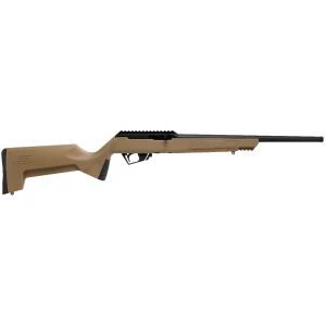 Savage RXR22 .22 LR 16.5in threaded rifle in flat dark earth with 10-round magazine