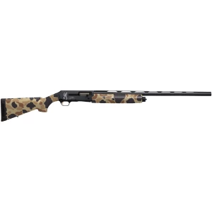 Browning Silver Field 12 Gauge shotgun, 28-inch barrel, vintage tan camo synthetic stock