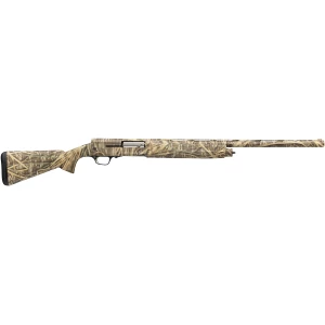 Browning A5 12 Gauge 28in Mossy Oak Shadowgrass semi-auto shotgun side profile