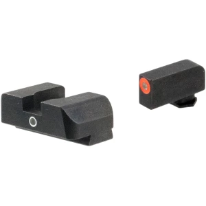 AmeriGlo GL5201 i-Dot Sight  Set for Glock  Green Tritium Orange Outline Front Sight-Green Tritium Rear Sight