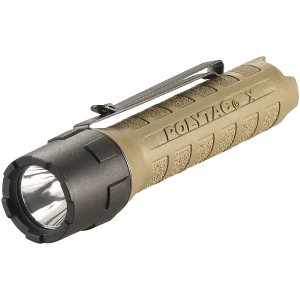 Streamlight PolyTac X Dual Fuel flashlight in Coyote, 35/260/600 lumens