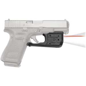 Crimson Trace Laserguard Pro LL-807G green laser and 150-lumen white light mounted for Glock fit