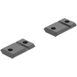 Leupold QRW 2-piece matte black cross-slot base set for Tikka T3/T3x