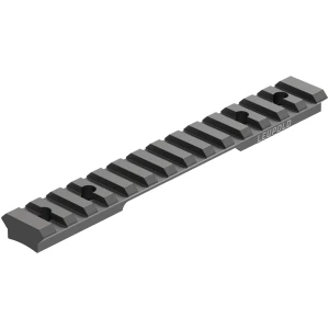 Leupold BackCountry 1-piece cross-slot scope base for Browning A-Bolt Short Action, 20 MOA, matte black