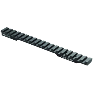 Weaver extended Picatinny multi-slot base for Savage 110 short action, 20 MOA, matte black