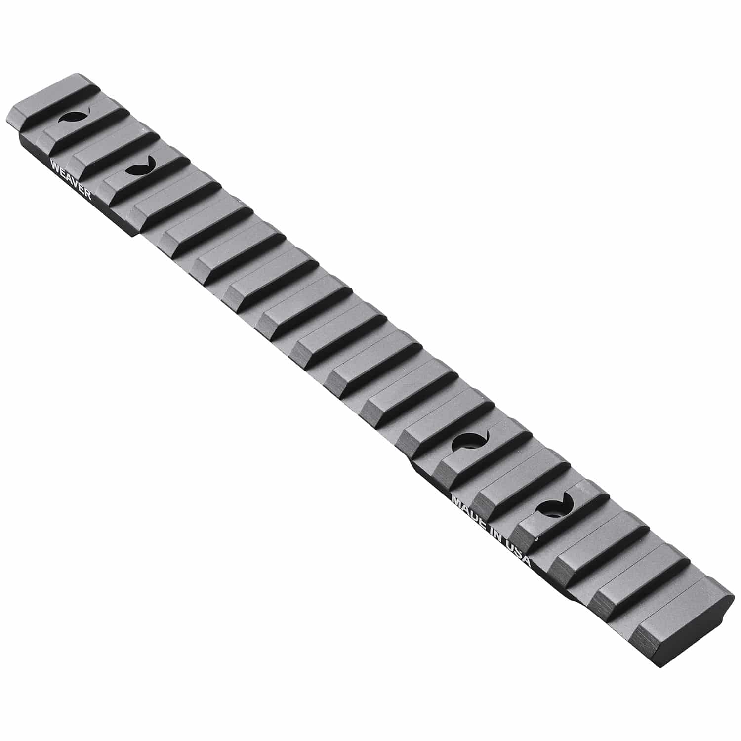 Weaver 99476 extended multi-slot Picatinny base, black matte, fits Winchester XPR long action
