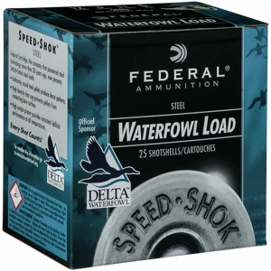 Federal Speed-Shok WF145BB 12 Gauge 2.75in BB steel shotshells, 25-round box