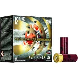 Federal Premium Gold Medal Paper 12GA 2-3/4 1-1/8 oz #8 shot 25-count box