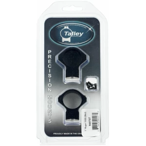 Talley 940707 scope mount and medium 1-inch rings for Ruger 10/22 in matte black