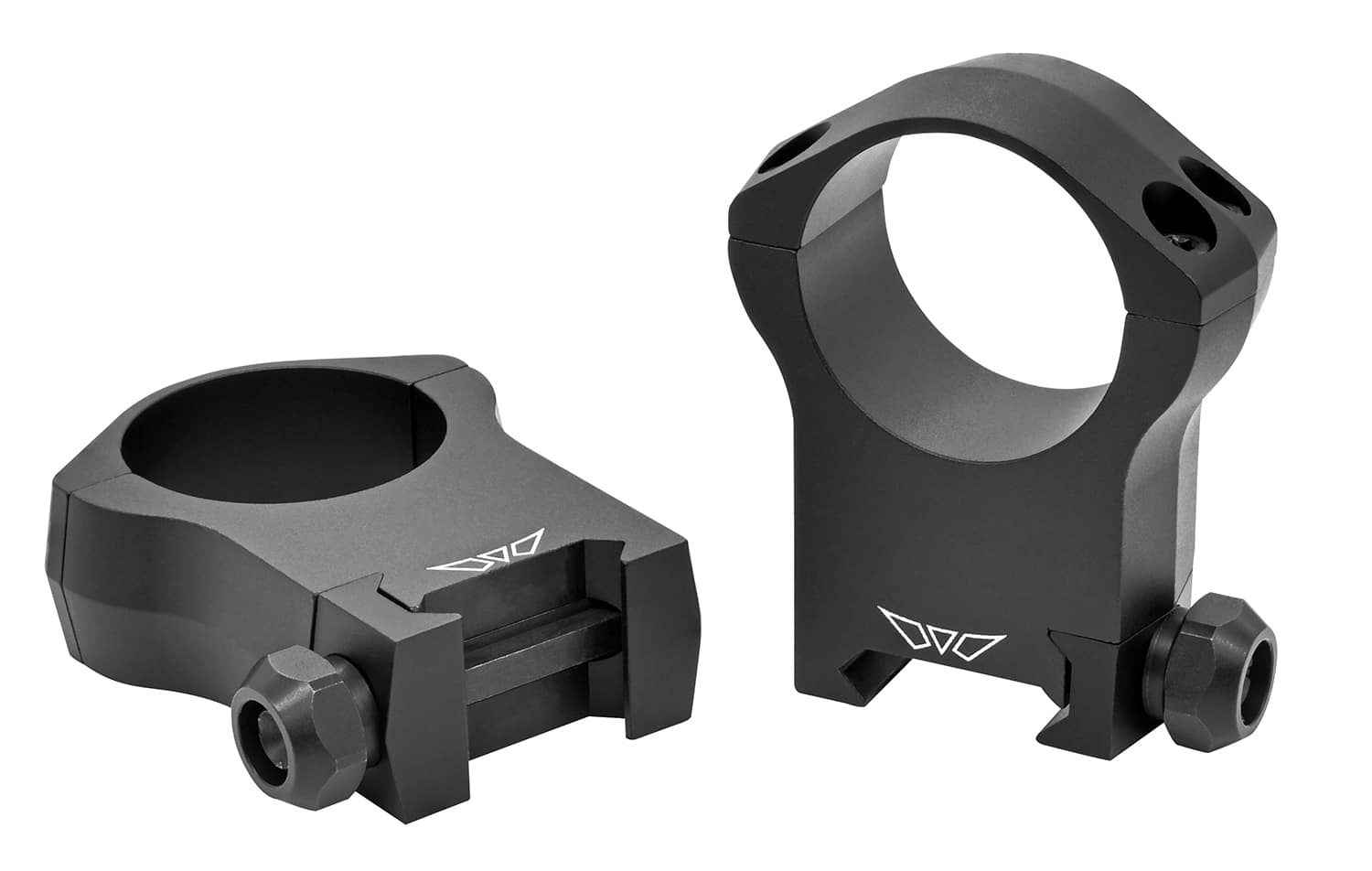 Warne Mountain Tech 30mm Ultra High scope rings matte black 7075 T6
