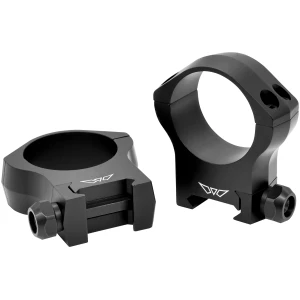 Warne Mountain Tech 34mm high scope rings matte black 7075 aluminum