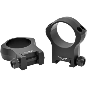 Warne Mountain Tech 34mm Ultra High scope rings matte black, 7075/T6 aluminum