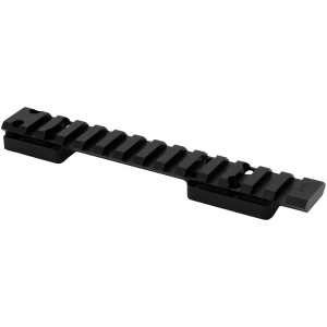 Warne 7640M Mountain Tech tactical rail, machined 7075/T6 aluminum, fits Browning X-Bolt Super Short Action, 0 MOA