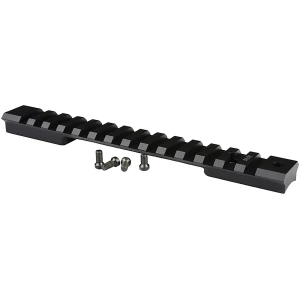 Warne Mountain Tech 20 MOA Picatinny rail for Weatherby Mark V Magnum 9-lug, black anodized