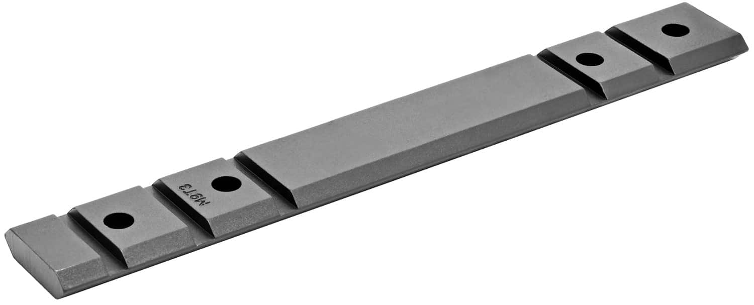 Warne Maxima one-piece steel scope base for Tikka T3/T3x, matte black Weaver-style