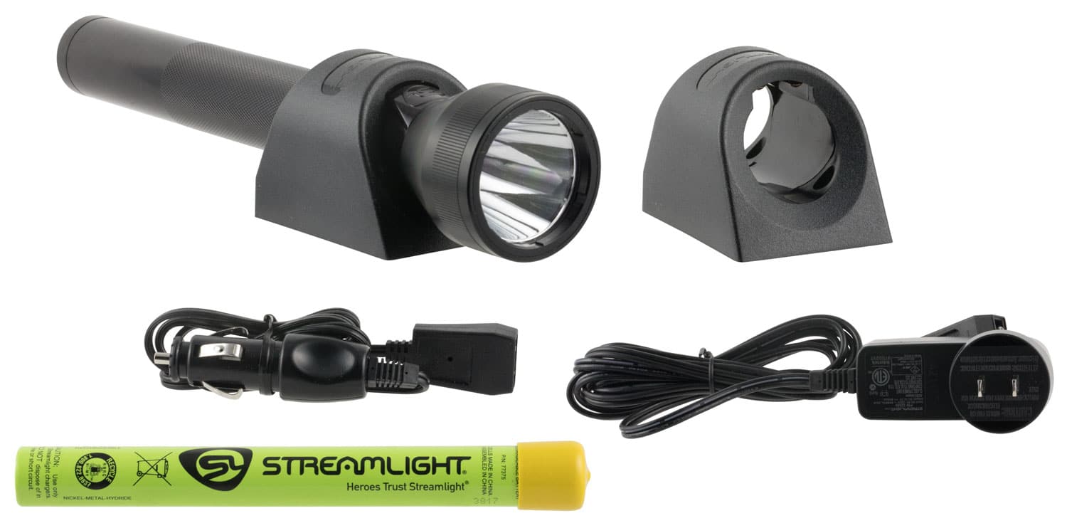 Streamlight SL-20L rechargeable flashlight black anodized 60/225/450 lumens