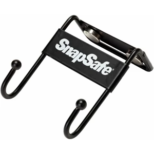 SnapSafe 75911 Magnetic Safe Hook black steel with heavy-duty magnets