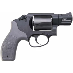 Smith & Wesson M&P Bodyguard 38 revolver black frame gray polymer grip 5-round
