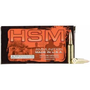 HSM 3082N .308 Win 168 gr Sierra MatchKing BTHP ammunition box
