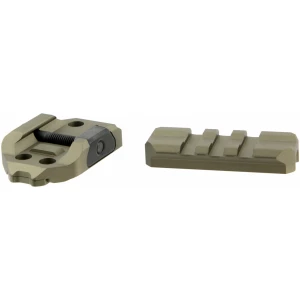 Strike Industries SI R.E.X. Riser in Flat Dark Earth anodized finish mounted on Picatinny rail