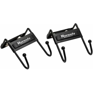 Hornady magnetic safe hooks 2 pack black metal heavy-duty magnets