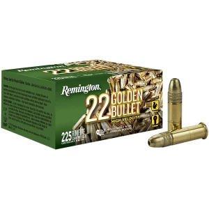 Remington Golden Bullet .22 LR 36 gr HP 225 rd box product image