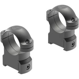 Leupold RM CZ 550 1" High Matte ring mounts, 1" tube, pair