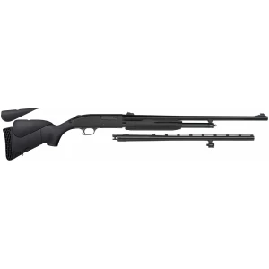 Mossberg 500 Flex Bantam 20ga youth combo with 22in vent-rib and 24in rifled barrel